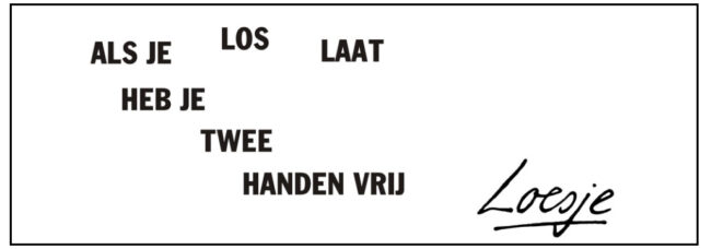 getraind personeel inhuren - Als je loslaat heb je twee handen vrij