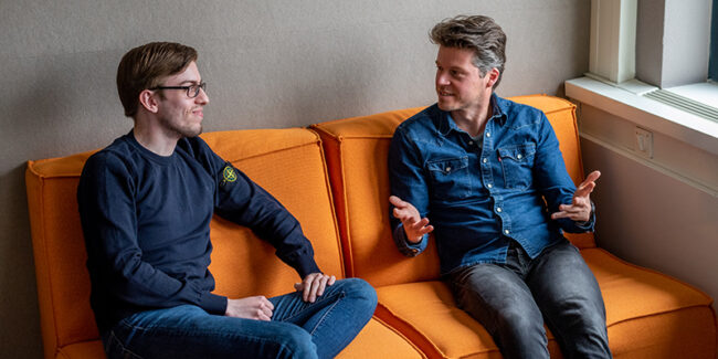 Ontspannen verkoopgesprek beginnen